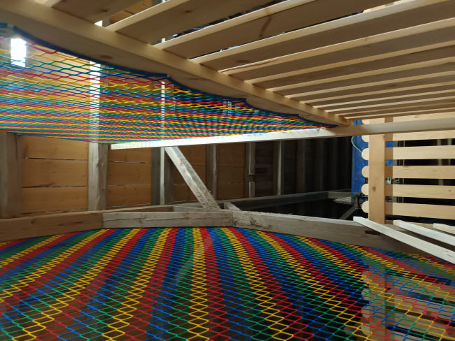 Kundenfoto von Loft Bed Net by the m² (Made to Measure) 