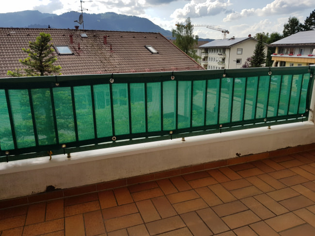 Kundenfoto von Windschutznetz nach Maß für Heim, Garten und Sport 