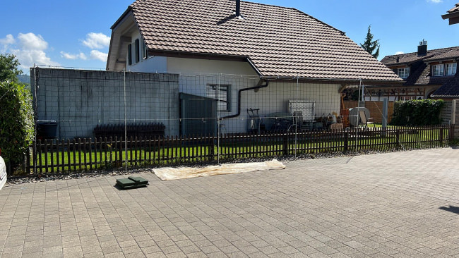 Kundenfoto von Fußballfangnetz per m² (nach Maß) 