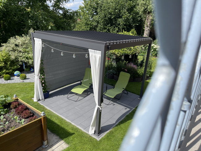 Kundenfoto von Privacy Netting - 50% - by the m² (Custom-Made) 