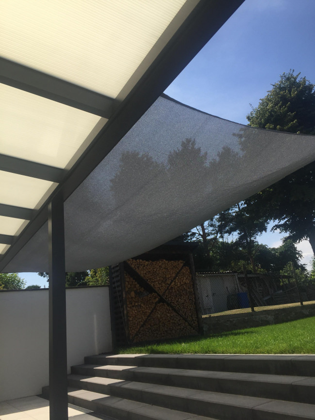 Kundenfoto von Privacy Netting - 50% - by the m² (Custom-Made) 