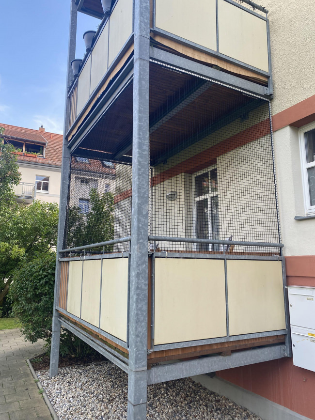 Kundenfoto von Extra Strong Cat Safety Net, Custom-Made 