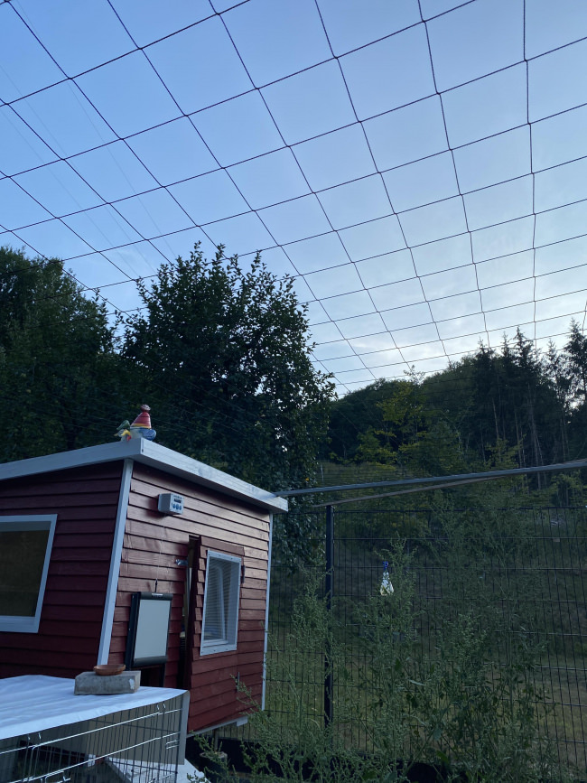 Kundenfoto von Aviary Net by the m² (Custom-Made), black 