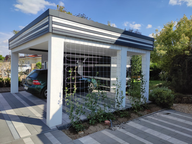 Kundenfoto von Steel Wire Rope Mesh Made to Measure with 4.0 mm Rope Diameter 