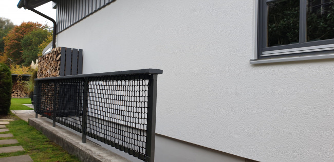 Kundenfoto von Scaffolding Safety Net pursuant to EN 1263-1 by the m² (Custom-Made) 