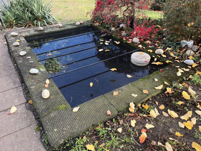 Kundenfoto von Close-meshed Leaf Netting by the m² (Made to Measure) 