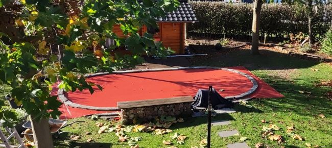 Kundenfoto von Leaf Protection Fabric by the m² (Made to Measure) 