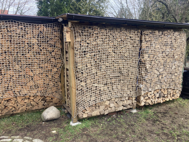 Kundenfoto von Fall Safety Net by the m² (Custom-Made) with Suspension Ropes 