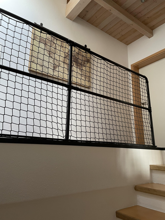 Kundenfoto von Staircase Safety Net by the m² (Made to Measure) 