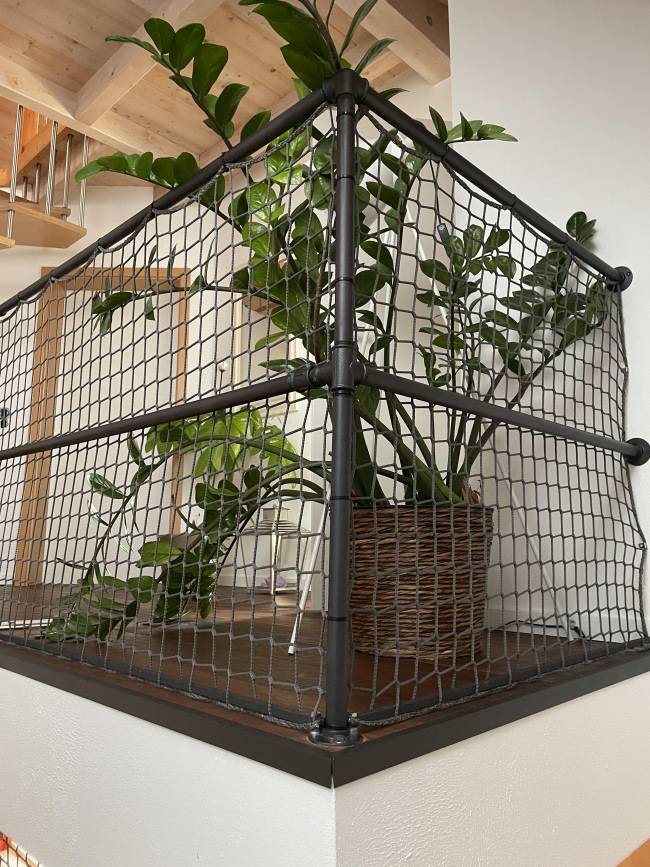 Kundenfoto von Staircase Safety Net by the m² (Made to Measure) 