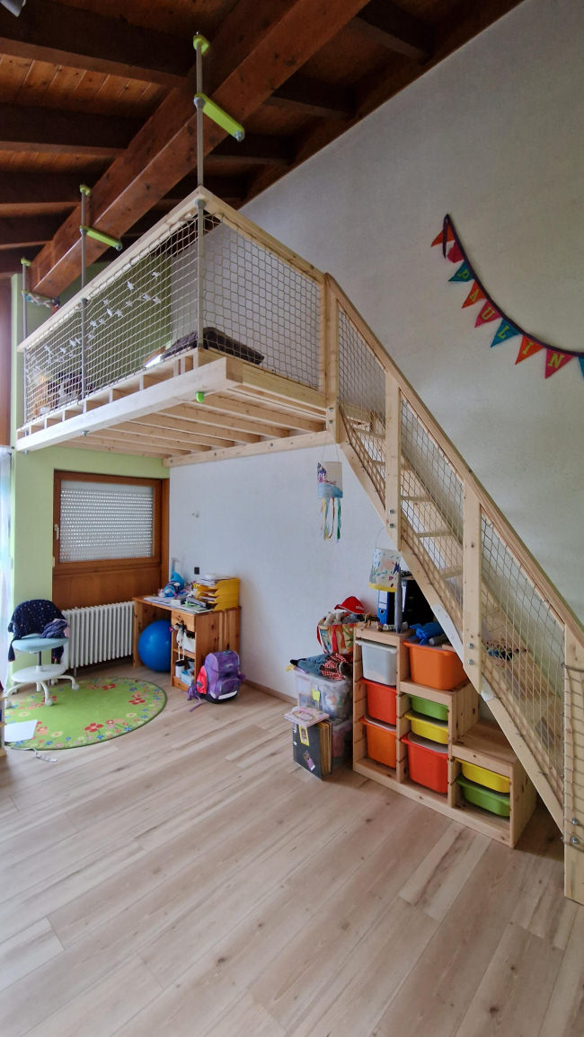 Kundenfoto von Loft Safety Net by the m² (Custom-Made) 