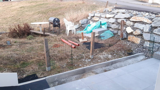 Kundenfoto von Poultry Net for chicken pens, by the m² (Made to Measure) 