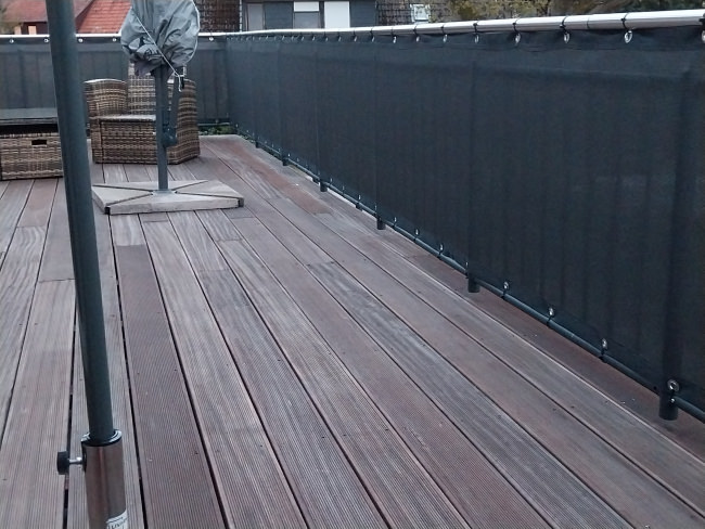 Kundenfoto von Opaque Screen Netting by the m² (Custom-Made) 