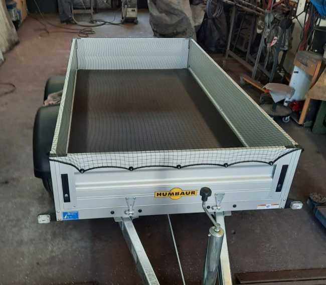 Kundenfoto von Flame-Retardant Safety Net, by the m² (Made to Measure) 