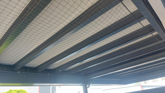 Kundenfoto von Taubenschutznetz per m² (nach Maß) 