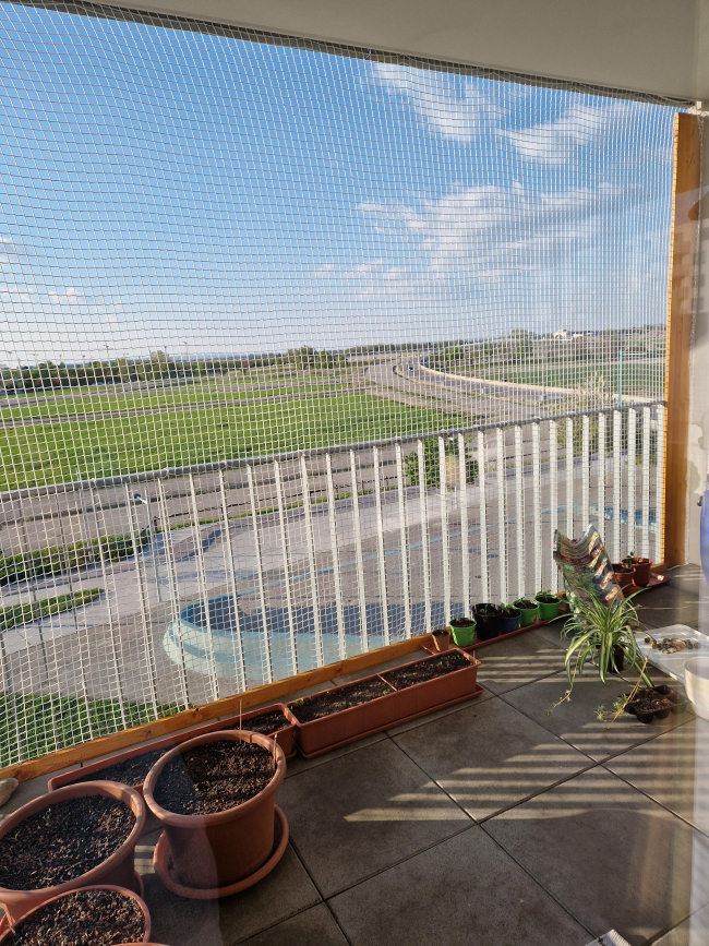 Kundenfoto von Extra Strong Cat Safety Net, Custom-Made 