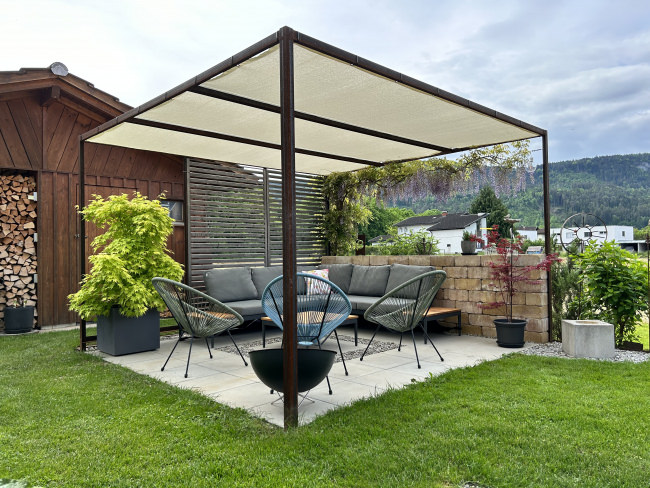 Kundenfoto von Privacy Netting - 50% - by the m² (Custom-Made) 