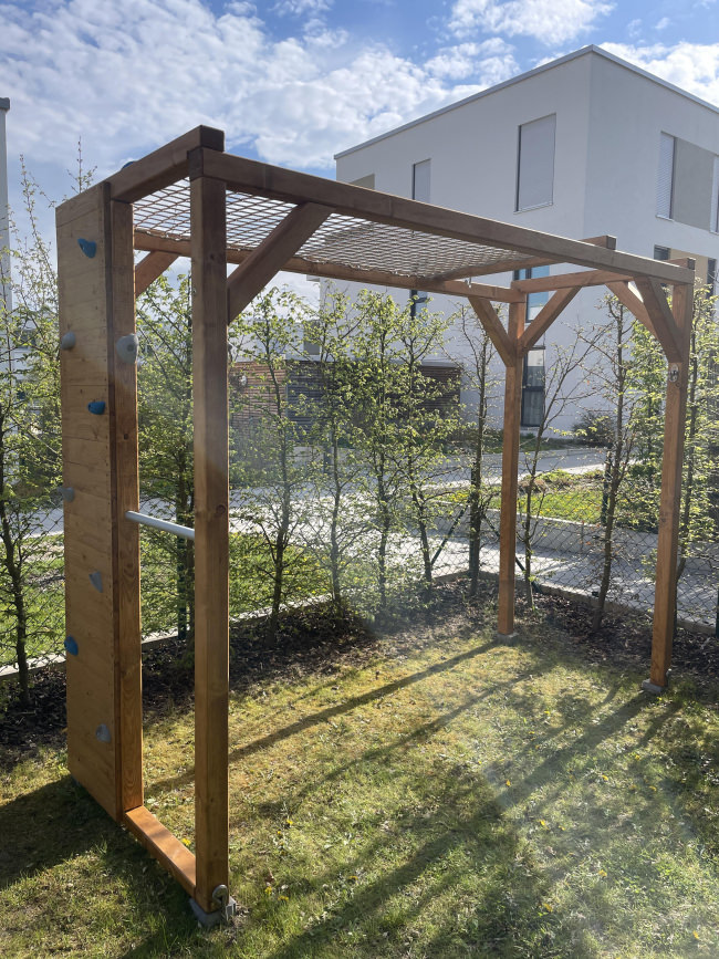 Kundenfoto von Kindergarten-Sicherungsnetz per m² (nach Maß) 