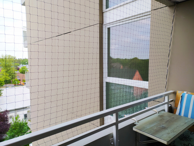 Kundenfoto von Taubenschutznetz per m² (nach Maß) 