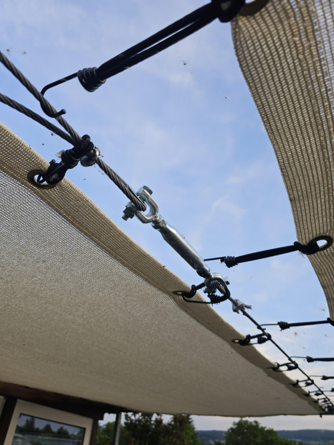 Kundenfoto von Shroud Turnbuckle with Brackets M10 (Set) 