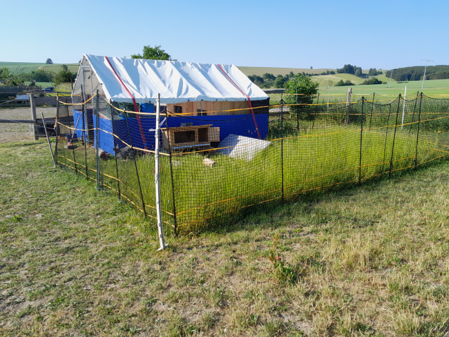 Kundenfoto von Trailer Cover Net by the m² (Custom-Made), Black 