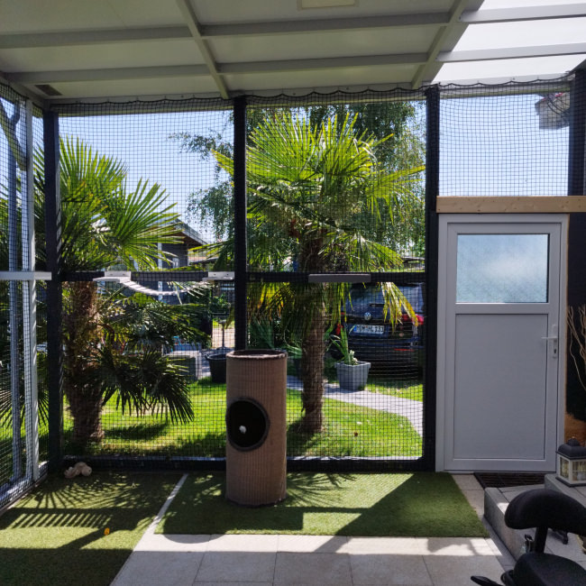 Kundenfoto von Extra Strong Cat Safety Net, Custom-Made 