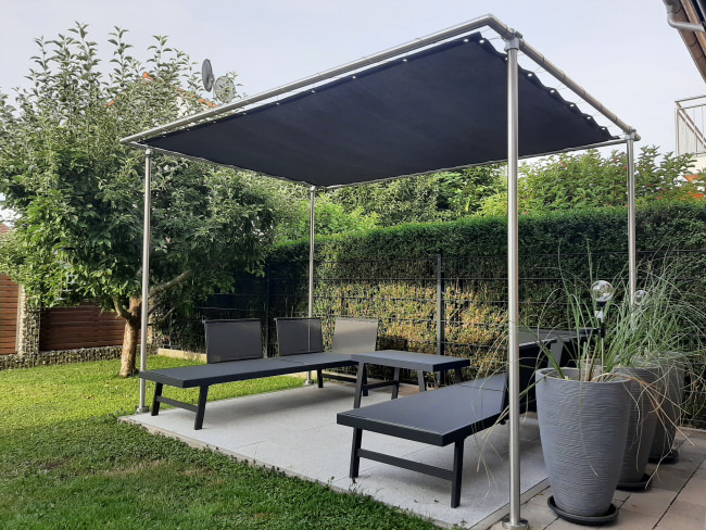 Kundenfoto von Opaque Screen Netting by the m² (Custom-Made) 