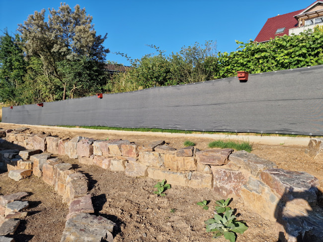 Kundenfoto von Opaque Screen Netting by the m² (Custom-Made) 