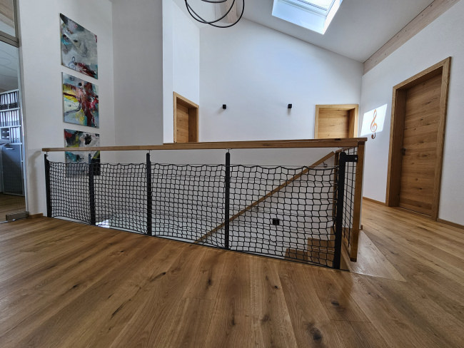 Kundenfoto von Kindergarten-Sicherungsnetz per m² (nach Maß) 