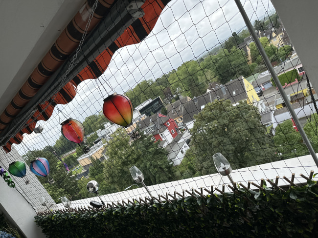 Kundenfoto von Taubenschutznetz per m² (nach Maß) 