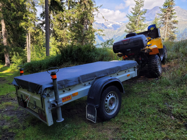 Kundenfoto von Custom-Made Trailer Cover Sheeting (by the m²) 