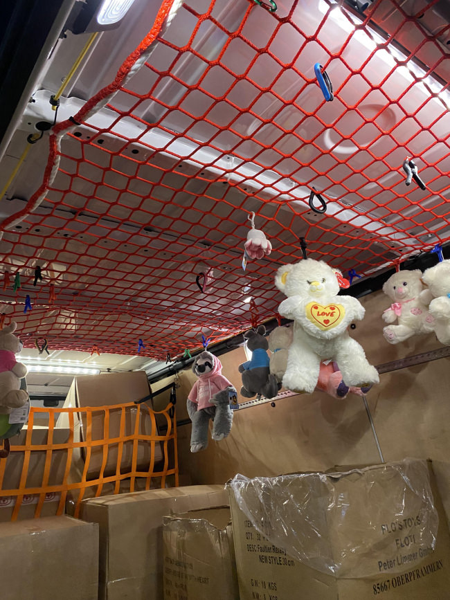 Kundenfoto von Auffangnetz DIN EN 1263-1 per m² (nach Maß) 