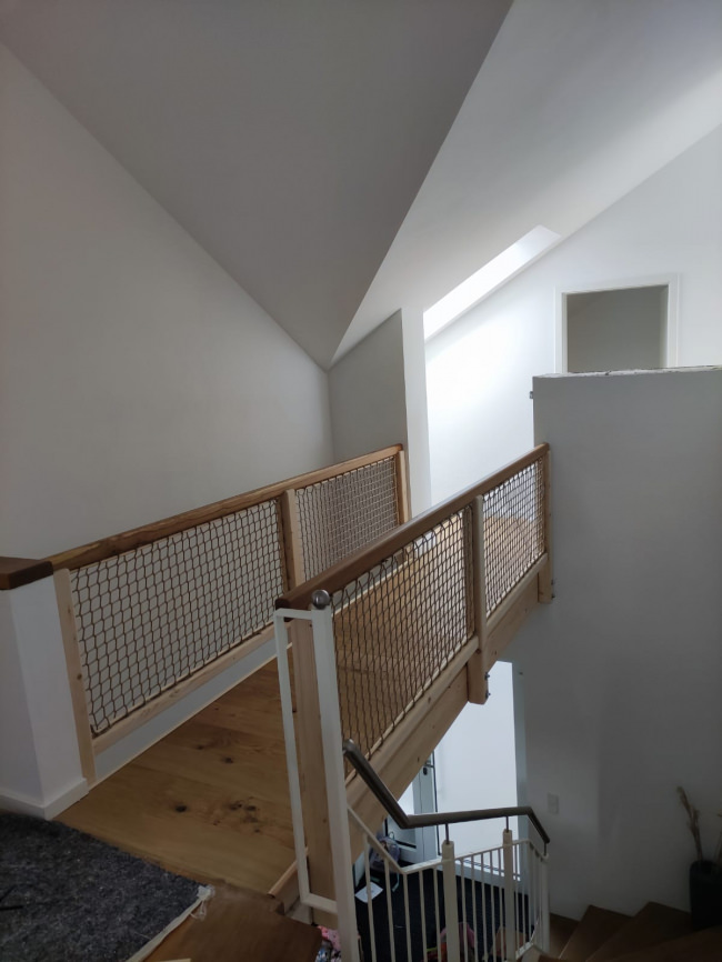 Kundenfoto von Kindergarten-Sicherungsnetz per m² (nach Maß) 