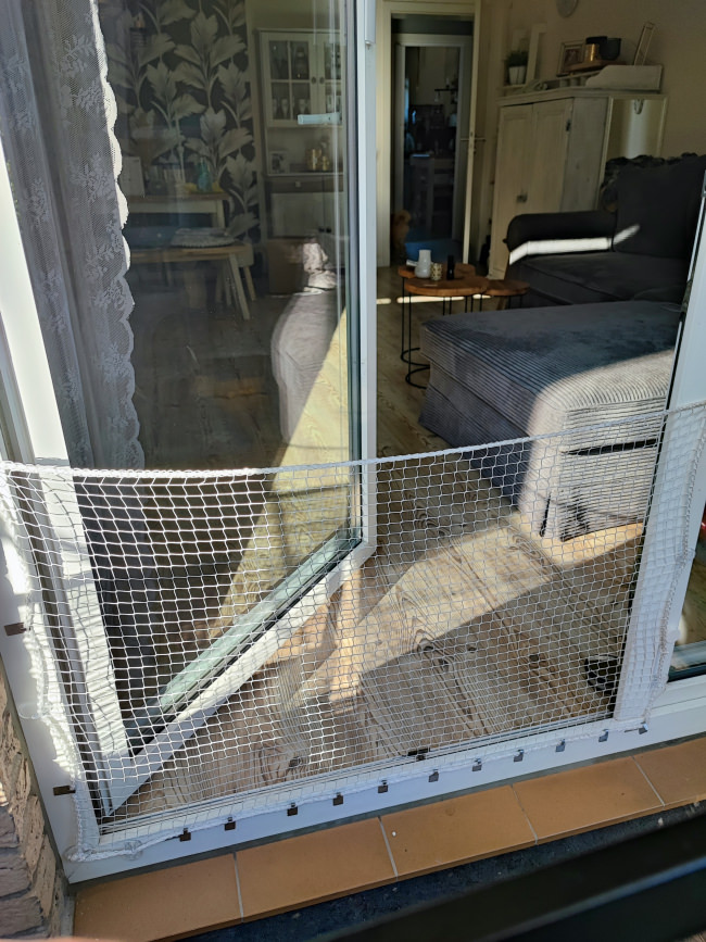 Kundenfoto von Schutznetz nach Maß (per m²) 1,0/20 mm 