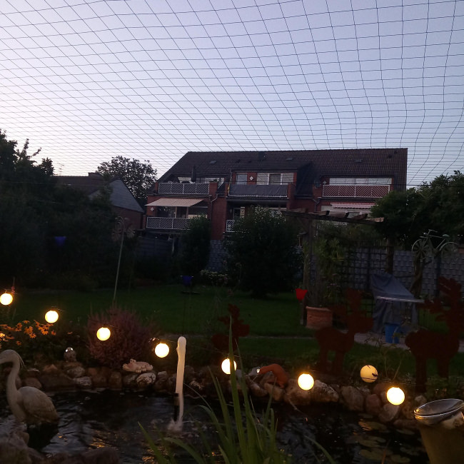 Kundenfoto von Aviary Net by the m² (Custom-Made), black 