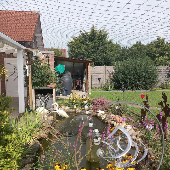 Kundenfoto von Aviary Net by the m² (Custom-Made), black 