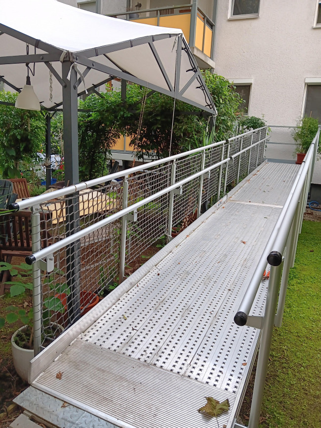 Kundenfoto von Safety Net for stairs/staircases by the m² 