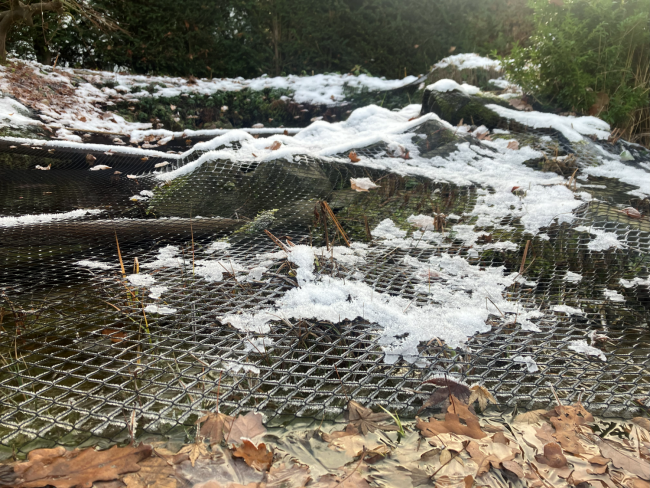 Kundenfoto von Laubnetz per m² (nach Maß) 