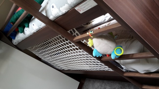 Kundenfoto von Kindergarten-Sicherungsnetz per m² (nach Maß) 