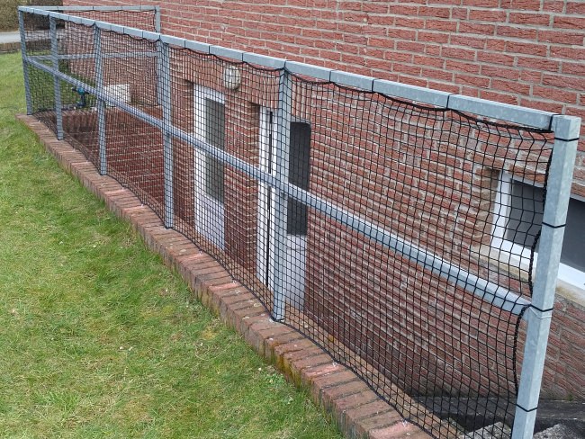 Kundenfoto von Sicherheitsnetz per m² (nach Maß) 1,8/30 mm 