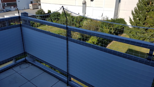 Kundenfoto von Taubenschutznetz per m² (nach Maß) 