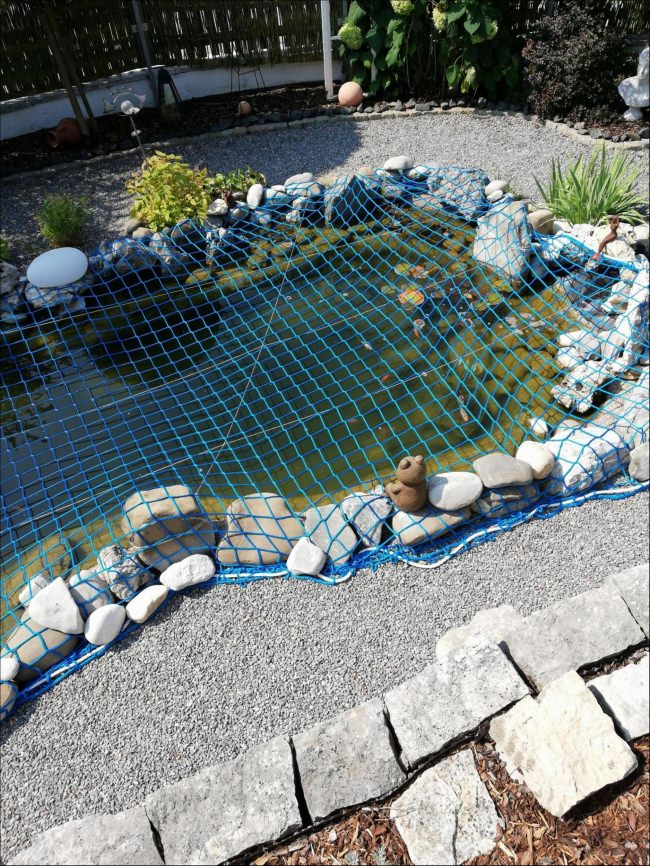 SAFETY NETTING POND STRONG & ROTPROOF 4m x1 5m ponds pits