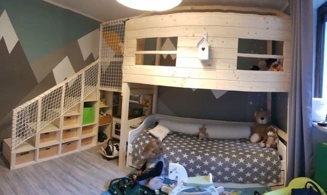 Kundenfoto von Staircase Safety Net by the m² (Made to Measure) 