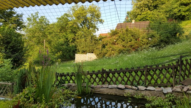 Kundenfoto von Taubenschutznetz per m² (nach Maß) 