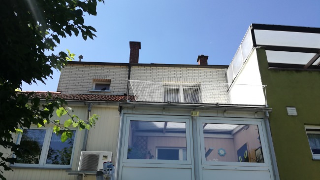 Kundenfoto von Taubenschutznetz per m² (nach Maß) 