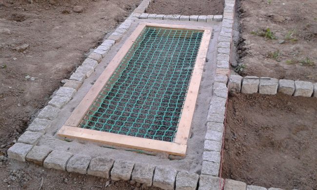 Kundenfoto von Anhängernetz in 1,50 x 2,70 m - grün 