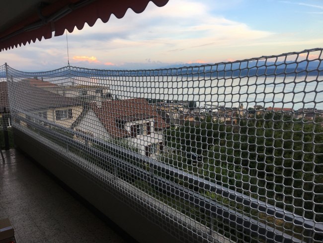 Kundenfoto von Kindergarten-Sicherungsnetz per m² (nach Maß) 