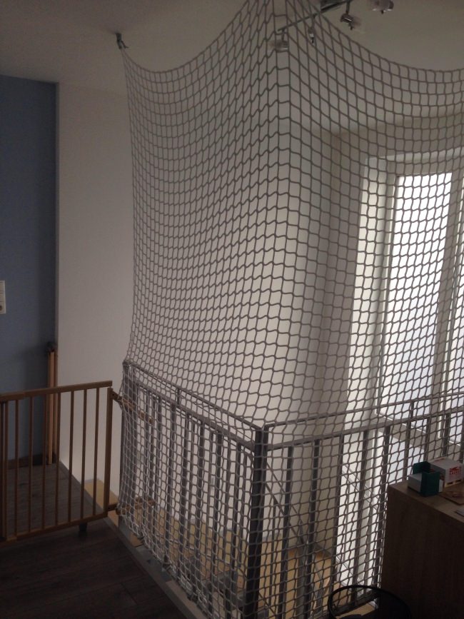 Kundenfoto von Kindergarten-Sicherungsnetz per m² (nach Maß) 