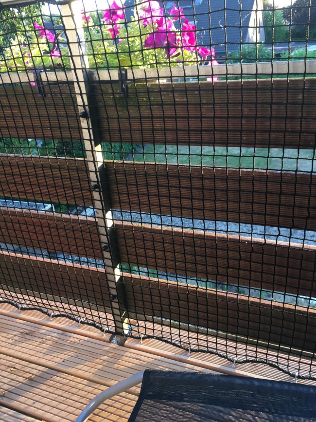 Kundenfoto von Extra Strong Cat Safety Net, Custom-Made 