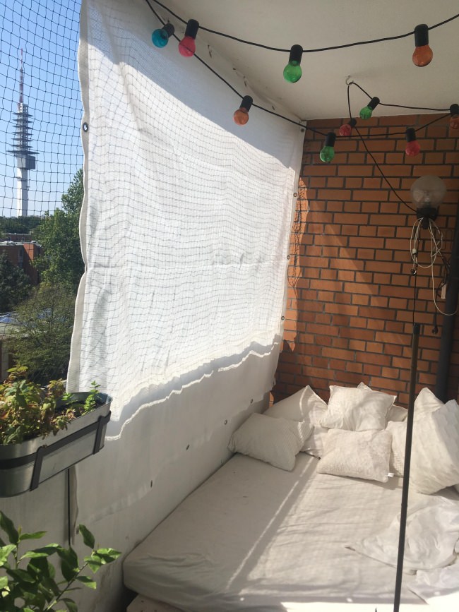 HaGa Schutznetz SCHATTIERNETZ 40% 1m x 5m Sonnenschutznetz, BxL